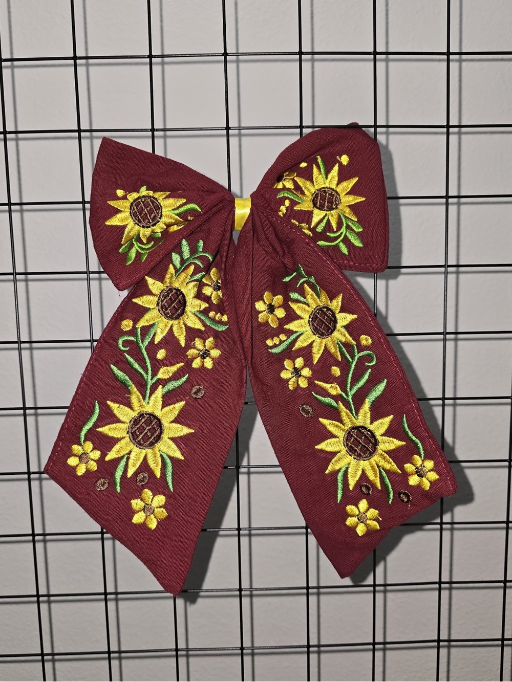 Embroidered Bow
